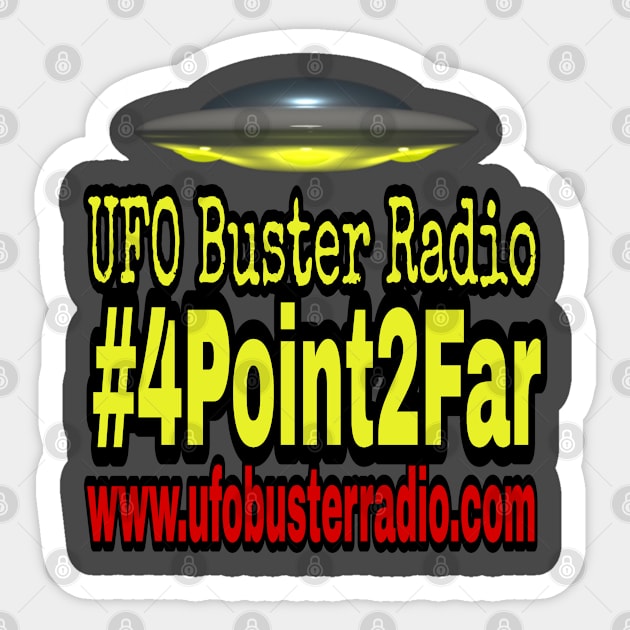 UFO Buster Radio - 4.2Far UFO Sticker by UFOBusterRadio42